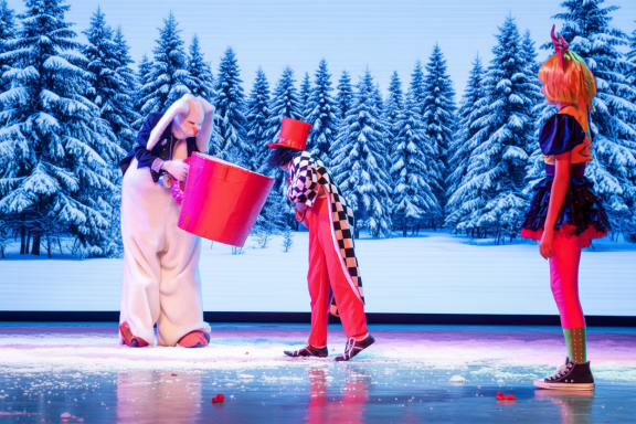 Цирковой спектакль "Алиса в Зазеркалье новогодних чудес"