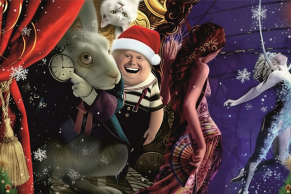 Цирковой спектакль "Алиса в Зазеркалье новогодних чудес"